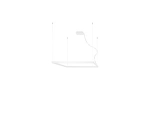 Żyrandol NELYA L biały LED 3000K