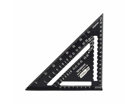 AWTOOLS KĄTOWNIK STOLARSKI ALUMINIOWY 7" BLACK LINE - 2