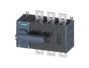 Rozłącznik izolacyjny 3P wlk3 315A napęd obrotowy bezp. szary montaż od frontu z lewej przył. płaskie śrubowe 3KD4032-0PE10-0