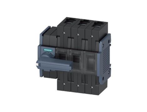 Rozłącznik izolacyjny 3P wlk2 160A napęd obrotowy bezpośredni szary montaż od frontu z lewej przyłącza ramowe 3KD3432-2NE10-0