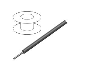 3050/1-SL005 Przewód HookUp Wire d: 24AWG drut Cu PVC ciemnoszary 300V 30,5m
