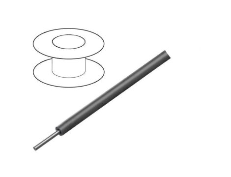 3050/1-SL005 Przewód HookUp Wire d: 24AWG drut Cu PVC ciemnoszary 300V 30,5m