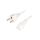 SN310-3/10/5WH Kabel: 3x1mm2, CEE 7/7 (E/F) wtyk,IEC C13 żeński, 5m
