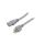 SN45-3/14/5GY Kabel: 3x14AWG, IEC C13 żeński,NEMA 5-15 (B) wtyk, 5m