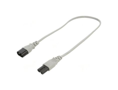 SN46-2/07/0.5GY Kabel: 2x0,75mm2, IEC C7 żeński,IEC C8 męski, 0,5m