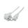 SN311-3/10/1.0WH Kabel: 3x1mm2, CEE 7/7 (E/F) wtyk kątowy,IEC C13 żeński, 1m