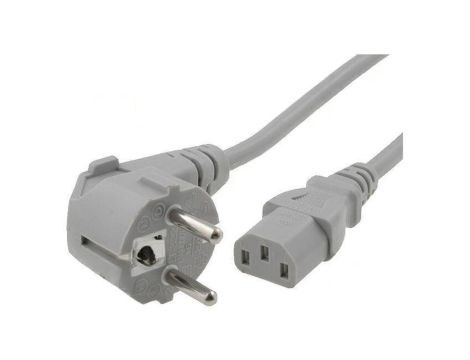SN311-3/10/5GY Kabel: 3x1mm2, CEE 7/7 (E/F) wtyk kątowy,IEC C13 żeński, 5m
