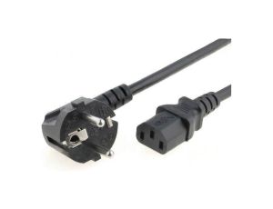 SN311-3/10/5BK Kabel: 3x1mm2, CEE 7/7 (E/F) wtyk kątowy,IEC C13 żeński, 5m