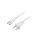SN36-2/18/3WH Kabel: 2x18AWG, IEC C7 żeński,NEMA 1-15 (A) wtyk, 3m