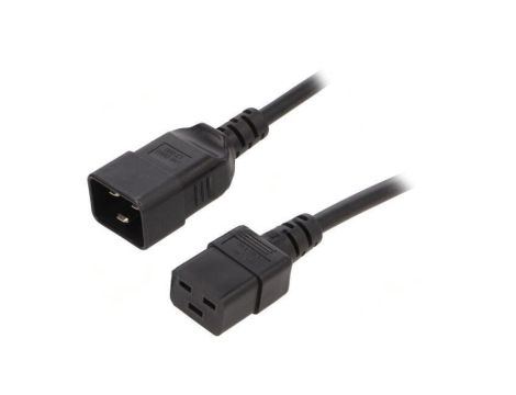 WN113-3/15/5B Kabel: 3x1,5mm2, IEC C19 żeński,IEC C20 męski, 5m