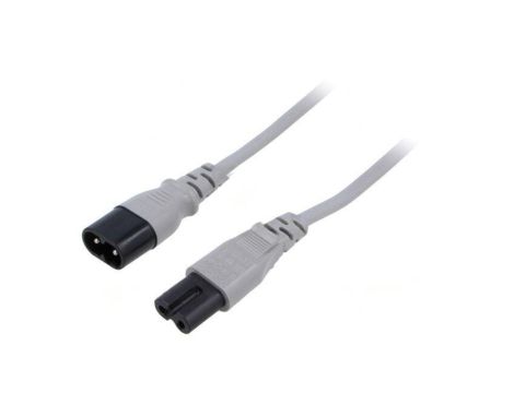 SN46-2/07/1.8GY Kabel: 2x0,75mm2, IEC C7 żeński,IEC C8 męski, 1,8m