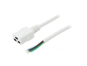 SN26-3/15/1.5WH Kabel: 3x1,5mm2, IEC C19 żeński, Dł: 1,5m, 16A