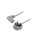 SN24-3/07/1.5GY Kabel: 3x0,75mm2, BS 1363 (G) wtyk,IEC C13 żeński kątowy prawy