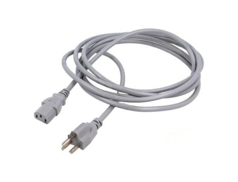SN48-3/07/3GY Kabel: 3x0,75mm2, IEC C13 żeński,NEMA 5-15 (B) wtyk, 3m