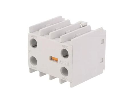 AU-2M-2A Styki pomocnicze: czołowy, IP20, NO x2