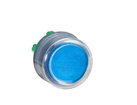 ZB5AP6 Przełącznik przyciskany 22mm Poz.stab 1 niebieski IP66