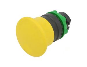ZB5AC5 Przełącznik przyciskany 22mm Poz.stab 1 żółty IP66