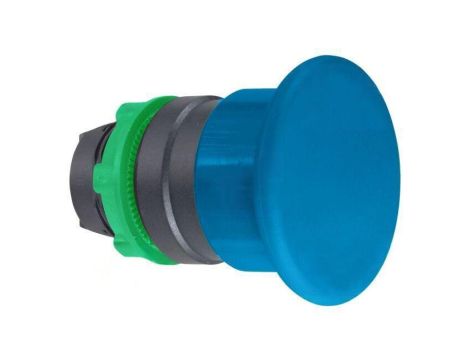 ZB5AC6 Przełącznik przyciskany 22mm Poz.stab 1 niebieski IP66