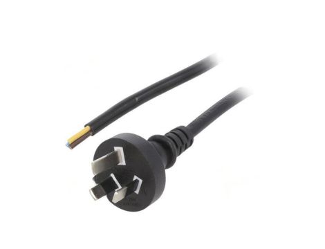 S27-3/07/1.8BK Kabel: 3x0,75mm2, AS/NZS 3112 (I) wtyk, 1,8m, 10A
