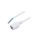 Kabel: 3x1,5mm2, IEC C19 żeński, Dł: 3m, 16A LT-549 H05VV-F 3X1.5 WHT 3M END ROJ