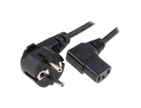 Kabel: 3x1mm2, 1m, 10A, 250V LT-322+511 H05VV-F 3X1.0 BLK 1M