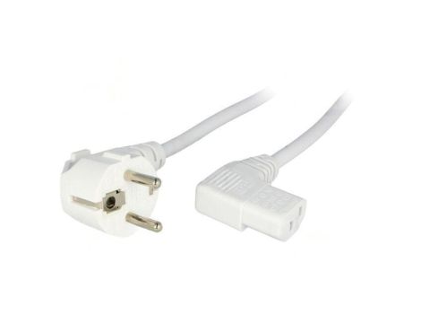 Kabel: 3x1mm2, 2,5m, 10A, 250V LT322+511 H05VV-F 3X1.0 2.5M WHT