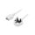Kabel: 3x1,5mm2, BS 1363 (G) wtyk,IEC C19 żeński, 5m LT-318(3A)+549 3X1.5 WHT 5M