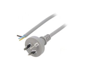 S27-3/07/1.5GY Kabel: 3x0,75mm2, AS/NZS 3112 (I) wtyk, 1,5m,