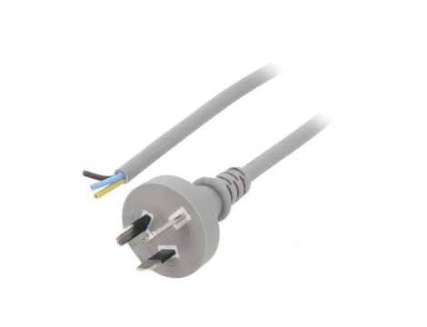S27-3/07/1.5GY Kabel: 3x0,75mm2, AS/NZS 3112 (I) wtyk, 1,5m,
