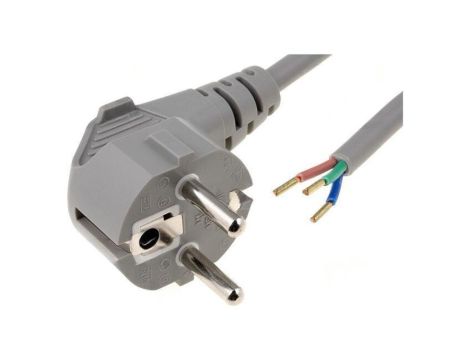 S3-3/10/1.8GY Kabel: 3x1mm2, CEE 7/7 (E/F) wtyk kątowy, 1,8m