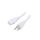 SN45-3/14/1WH Kabel: 3x14AWG, IEC C13 żeński,NEMA 5-15 (B) wtyk, 1m
