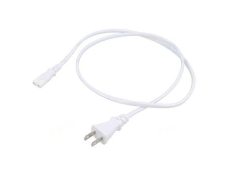 SN47-2/07/1WH Kabel: 2x0,75mm2, IEC C7 żeński,JIS 8303 wtyk, 1m, 7A