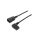 WN116-3/15/1BK Kabel: 3x1,5mm2, IEC C19 żeński kątowy,IEC C20 męski, 1m