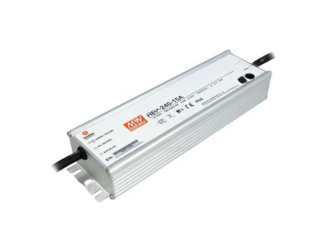 HEP-240-15A Zasilacz impulsowy do wbudowania modułowy: 225W / 15VDC / 7,5...15A
