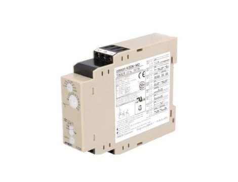 H3DK-M2 Przekaźnik czasowy 0,1s1200h DPDT 250VAC/5A Uzas: 24240VAC