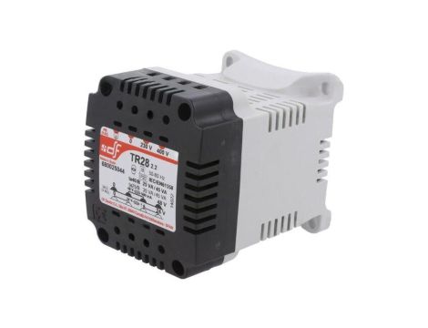 DF-680025044 Transformator sieciowy moc pozorna: 25VA 230VAC, 400VAC 24V / 48V na szynę DIN IP20