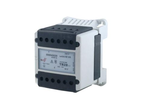 DF-680040026 Transformator sieciowy 40VA 230VAC 24V Wyprowadzenia listwa zaciskowa