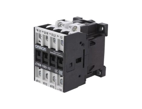 J7KN-18D-10-230 Stycznik: 3-biegunowy Styki pomocnicze: NO 230VAC 18A