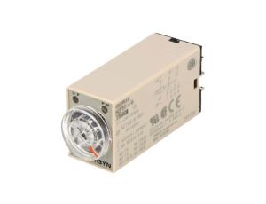 H3YN-2-100-120AC Przekaźnik czasowy 0,1s10min DPDT 250VAC/5A Uzas: 100120VAC