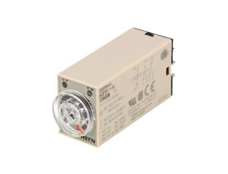 H3YN-2-100-120AC Przekaźnik czasowy 0,1s10min DPDT 250VAC/5A Uzas: 100120VAC