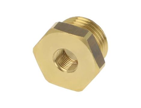 MS251K1218 Reduktor gwintu mosiądz Gwint wew: G 1/8