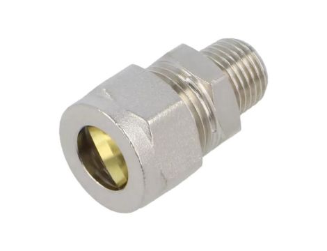 Złączka skręcana R 1/4 zewnętrzny 12mm 10480NO-12-1/4
