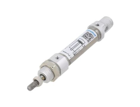 Siłownik okrągły Śr.tłoka: 16mm Skok tłoka: 25mm 110bar FDNM016.0025