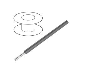 3051/1-SL001 Przewód HookUp Wire d: 22AWG drut Cu PVC ciemnoszary 300V 305m