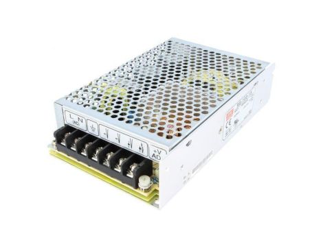 RS-100-15 Zasilacz impulsowy do wbudowania modułowy 100W 15VDC 7A
