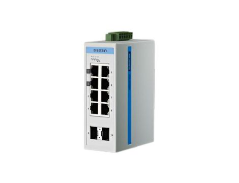 8G+2G Pełny Gigabitowy niezarządzalny przemysłowy Switch EKI-5729FI-AE
