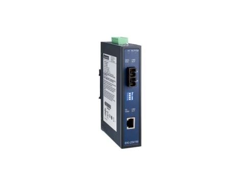 Fast Ethernet media konwerter 1TX RJ45+1FX wielomodowy SC EKI-2541M-BE