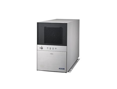 Obudowa do montażu na biurku/ścianie dla płyty głównej ATX/MicroATX z dwoma zatokami dysków 3,5 Hot-Swap IPC-7130-00B