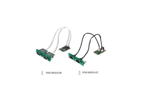 Moduł iDoor: SJA1000 CANBus, mPCIe, DB9 x2 PCM-26D2CA-BE