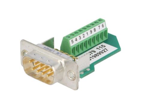 VS09ST-DSUB-MPT D-Sub, il.pinów: 9, wtyk, męskie, na przewód, zacisk śrubowy, 5A, 60V